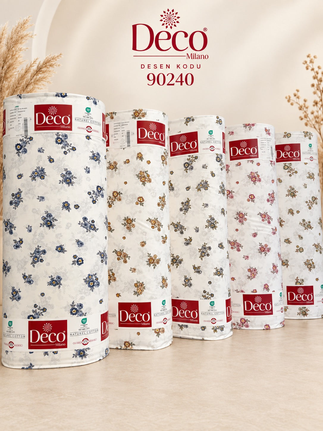Desenli Poplin 90240